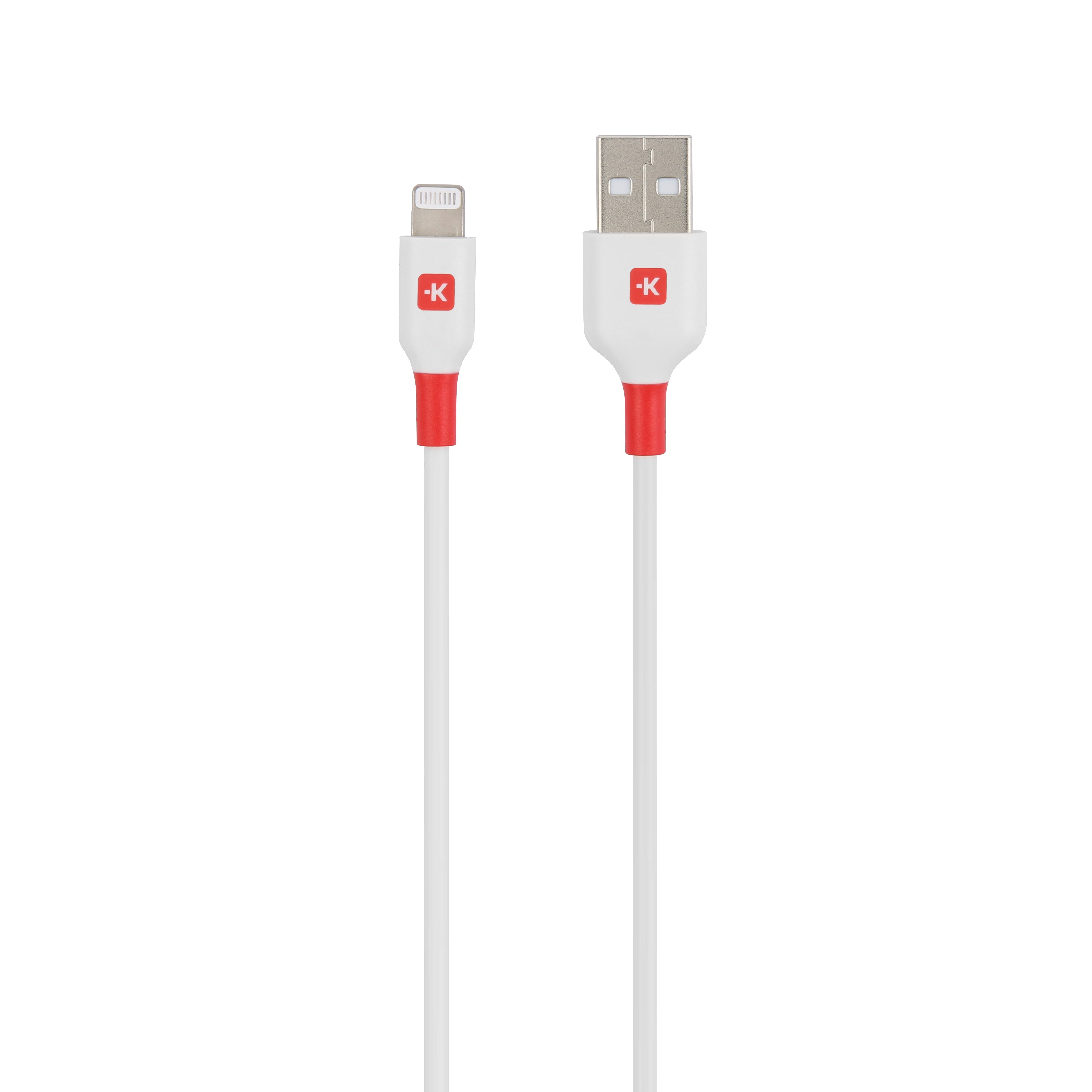 SKROSS USB Kabel USB-A to Lightning Cable, 2,0m, weiss SKROSS USB Kabel USB-A to Lightning Cable, 2,0m, weiss